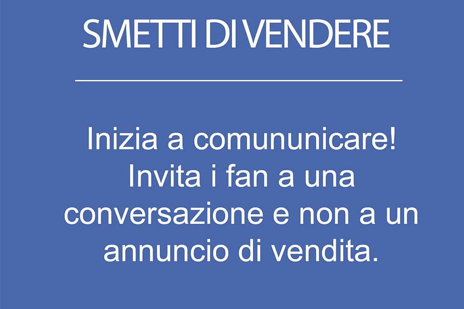 Smetti di comunicare